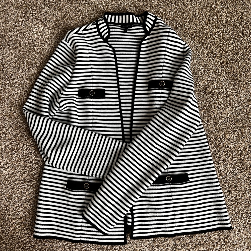 Striped cardigan